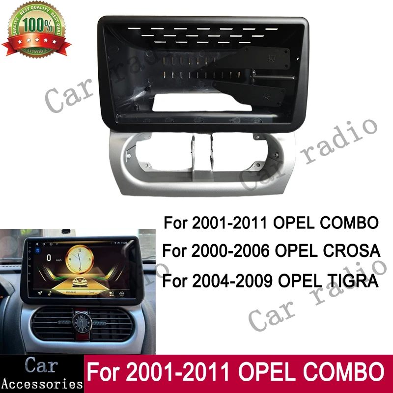 9-дюймовая рамка для OPEL COMBO/CROSA/TIGRA 2001-2011, автомобильное радио, Android, стерео рамка, плеер, головное устройство, лицевая панель, крышка приборной панели
9-дюймовая рамка для OPEL COMBO/CROSA/TIGRA 2001-2011, автомобильное радио, Android, стерео рамка, плеер, головное устройство, лицевая панель, крышка приборной панели