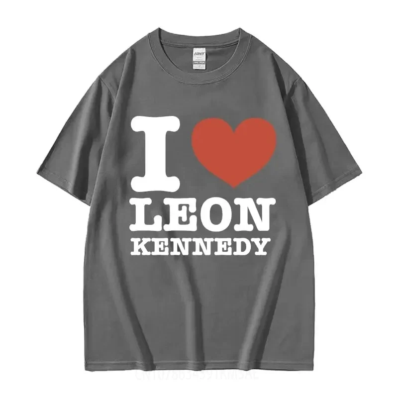 I Heart Leon Kennedy T-Shirts Men Women's Clothing Fashion Vintage T Shirt Male Oversized Cotton Short Sleeve T-shirt Tops 2024
I Heart Leon Kennedy T-Shirts Men Women's Clothing Fashion Vintage T Shirt Male Oversized Cotton Short Sleeve T-shirt Tops 2024