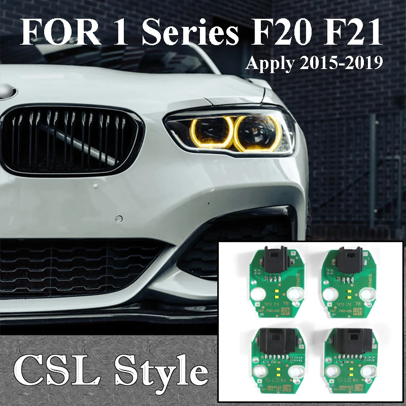 Lemon Yellow Angel Eyes DRL Boards For 2016 2017 2018 2019 BMW 1 series F20 F21 LCI LED Headlight Daytime Running Light Module
Lemon Yellow Angel Eyes DRL Boards For 2016 2017 2018 2019 BMW 1 series F20 F21 LCI LED Headlight Daytime Running Light Module