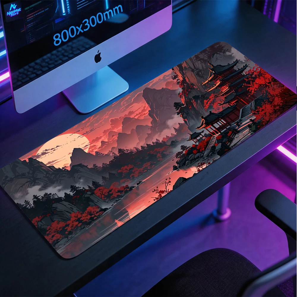 Extended Gaming Mouse Pad 80x30cm Japanese Red Maple Mountain View Landscape Art Desk Mat Aesthetic Computer Decor Gamers
Extended Gaming Mouse Pad 80x30cm Japanese Red Maple Mountain View Landscape Art Desk Mat Aesthetic Computer Decor Gamers