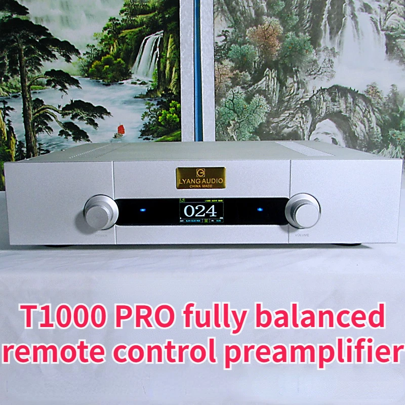 T1000 PRO Front Vacuum Tube Amplifier Fully Balanced Remote Control Class A HIFI Audio Fever Tube Bladder Machine Front Stage
T1000 PRO Front Vacuum Tube Amplifier Fully Balanced Remote Control Class A HIFI Audio Fever Tube Bladder Machine Front Stage