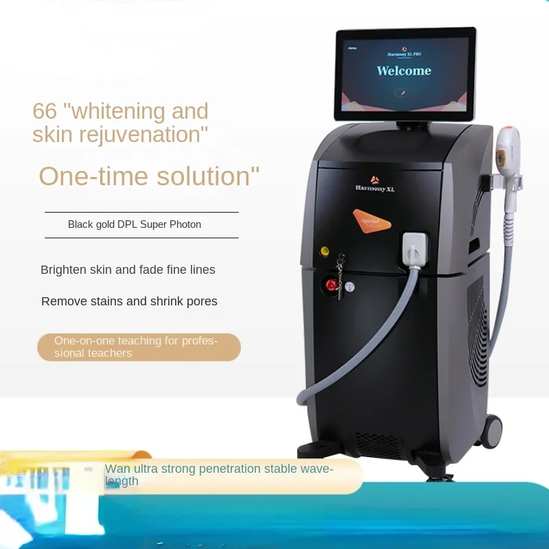 Black Gold Milk Light IPL Device Milk Light Whitening Instrument M22 Super Photon Full Mode Machine
Black Gold Milk Light IPL Device Milk Light Whitening Instrument M22 Super Photon Full Mode Machine