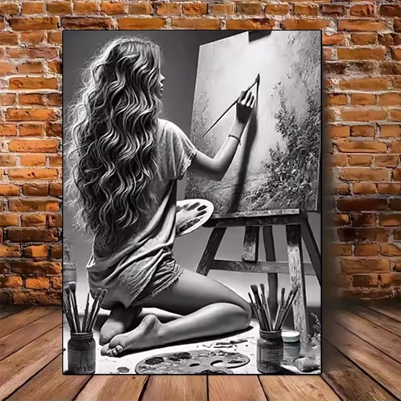 Diamond Painting Kits For Adults, 5D Beautiful And Elegant Woman DIY Full Square Round Drill For Living Room Home Decor
Diamond Painting Kits For Adults, 5D Beautiful And Elegant Woman DIY Full Square Round Drill For Living Room Home Decor