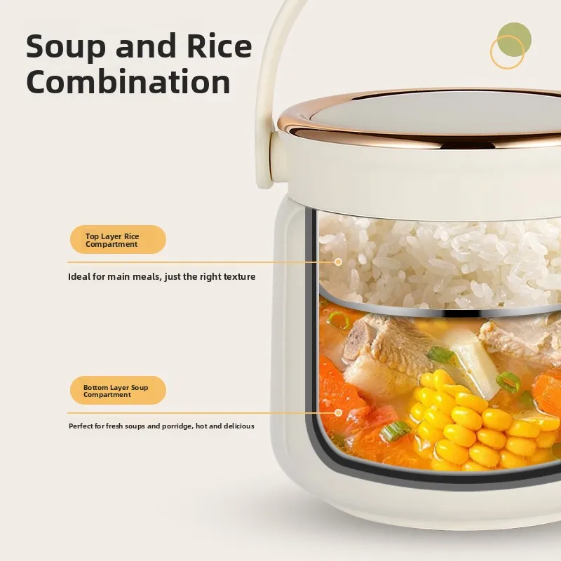 2026 New 316 Stainless Steel Insulated Lunch Box for Office Workers with Lunch Student Insulation Bucket Winter Insulation Ri...
2026 New 316 Stainless Steel Insulated Lunch Box for Office Workers with Lunch Student Insulation Bucket Winter Insulation Ri...
