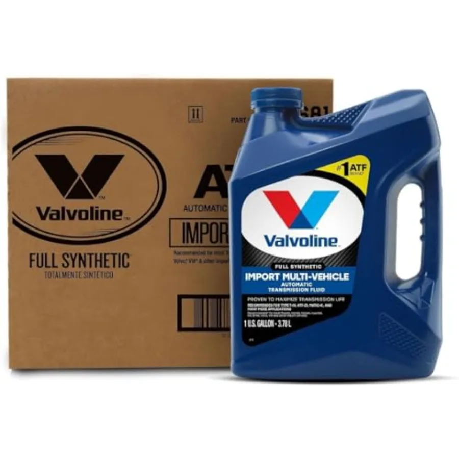 Import Multi-Vehicle ATF Full Synthetic Automatic Transmission Fluid 1 GA Case of 3
Import Multi-Vehicle ATF Full Synthetic Automatic Transmission Fluid 1 GA Case of 3