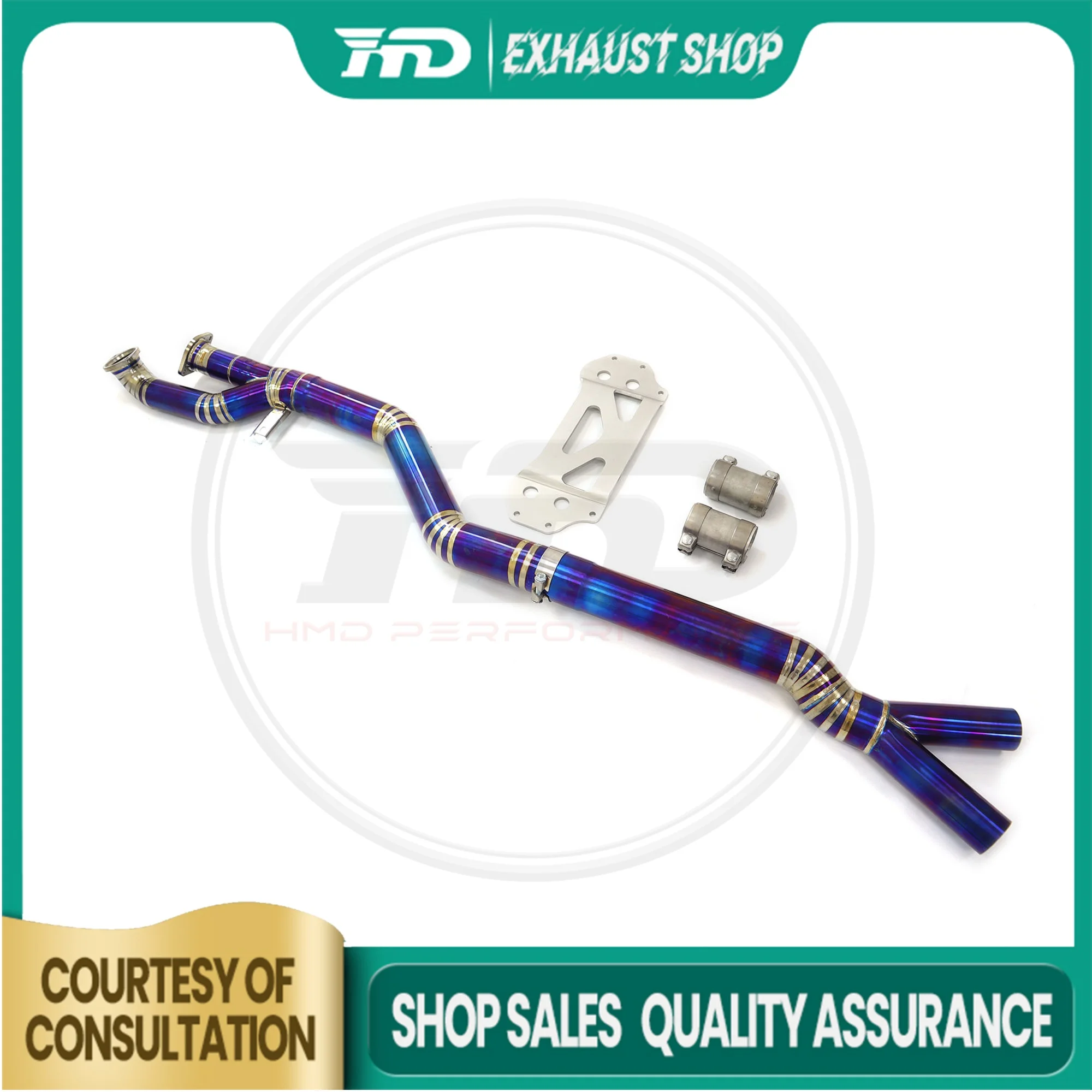 HMD titanium alloy Exhaust System Middle Pipe Lossless installation For BMW M2 G87 3.0T
HMD titanium alloy Exhaust System Middle Pipe Lossless installation For BMW M2 G87 3.0T