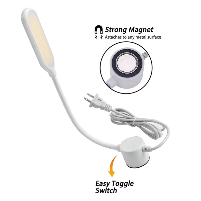 LED Sewing Machine Lighting Lamp Industrial Touch Dimming EU US 360° Flexible Adjustable For Base 10/30Leds Adsorbed Work Lamps
LED Sewing Machine Lighting Lamp Industrial Touch Dimming EU US 360° Flexible Adjustable For Base 10/30Leds Adsorbed Work Lamps