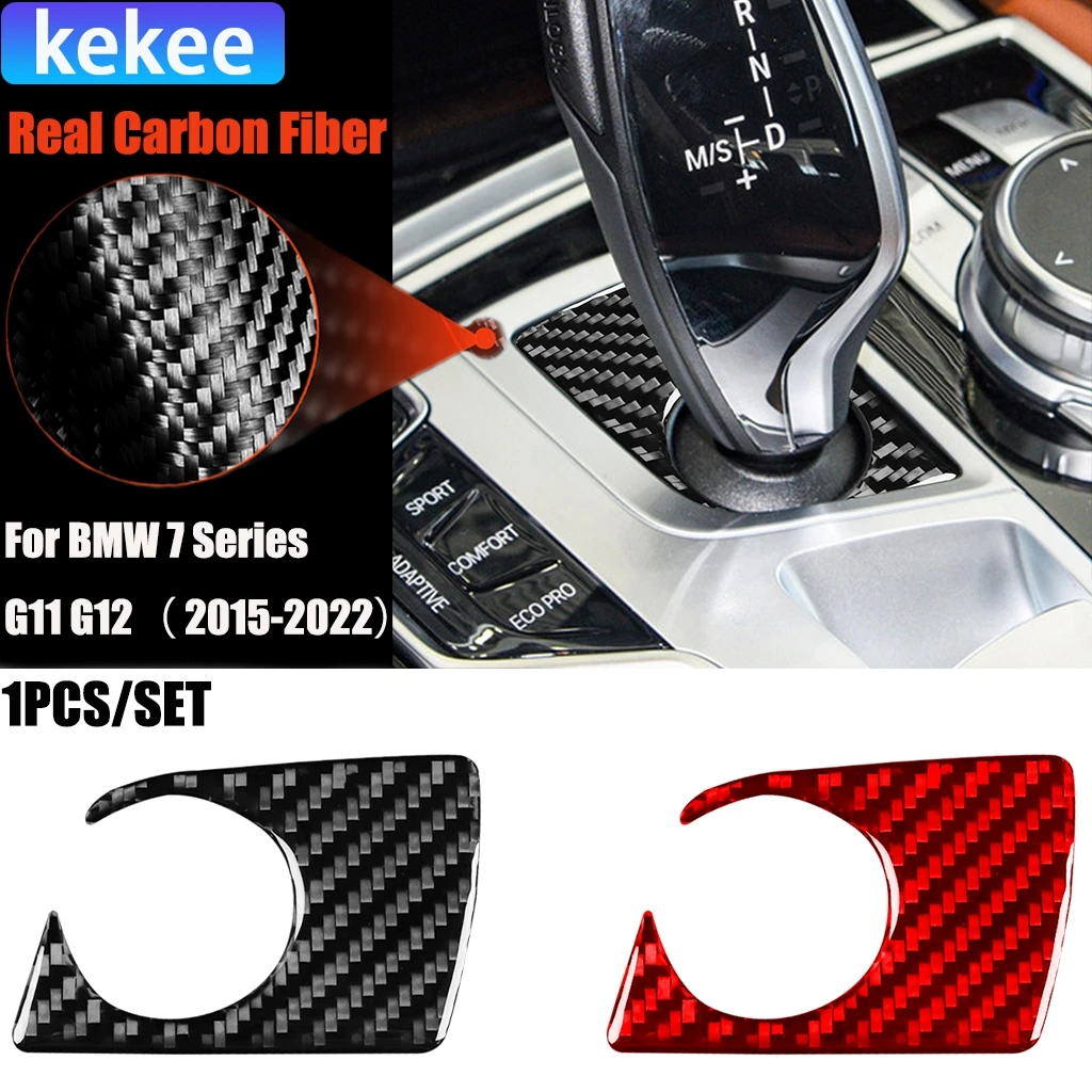 Carbon Fiber Car Accessories Gear Surround Decorative Modified Interior Trim Cover Sticker For BMW 7 Series G11 G12 2015-2022
Carbon Fiber Car Accessories Gear Surround Decorative Modified Interior Trim Cover Sticker For BMW 7 Series G11 G12 2015-2022
