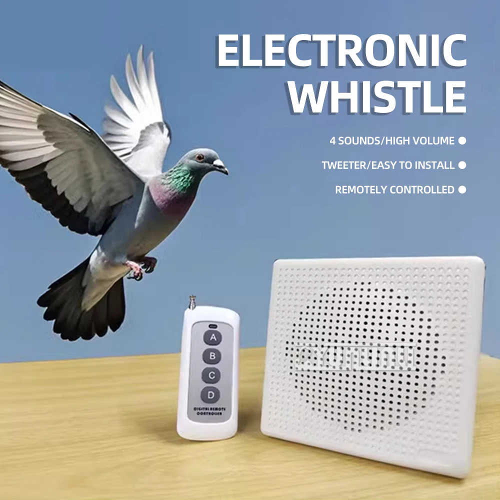 Household Electronic Whistle Sound Effects Device Pigeon Voice Player with Sound Adjustment
Household Electronic Whistle Sound Effects Device Pigeon Voice Player with Sound Adjustment