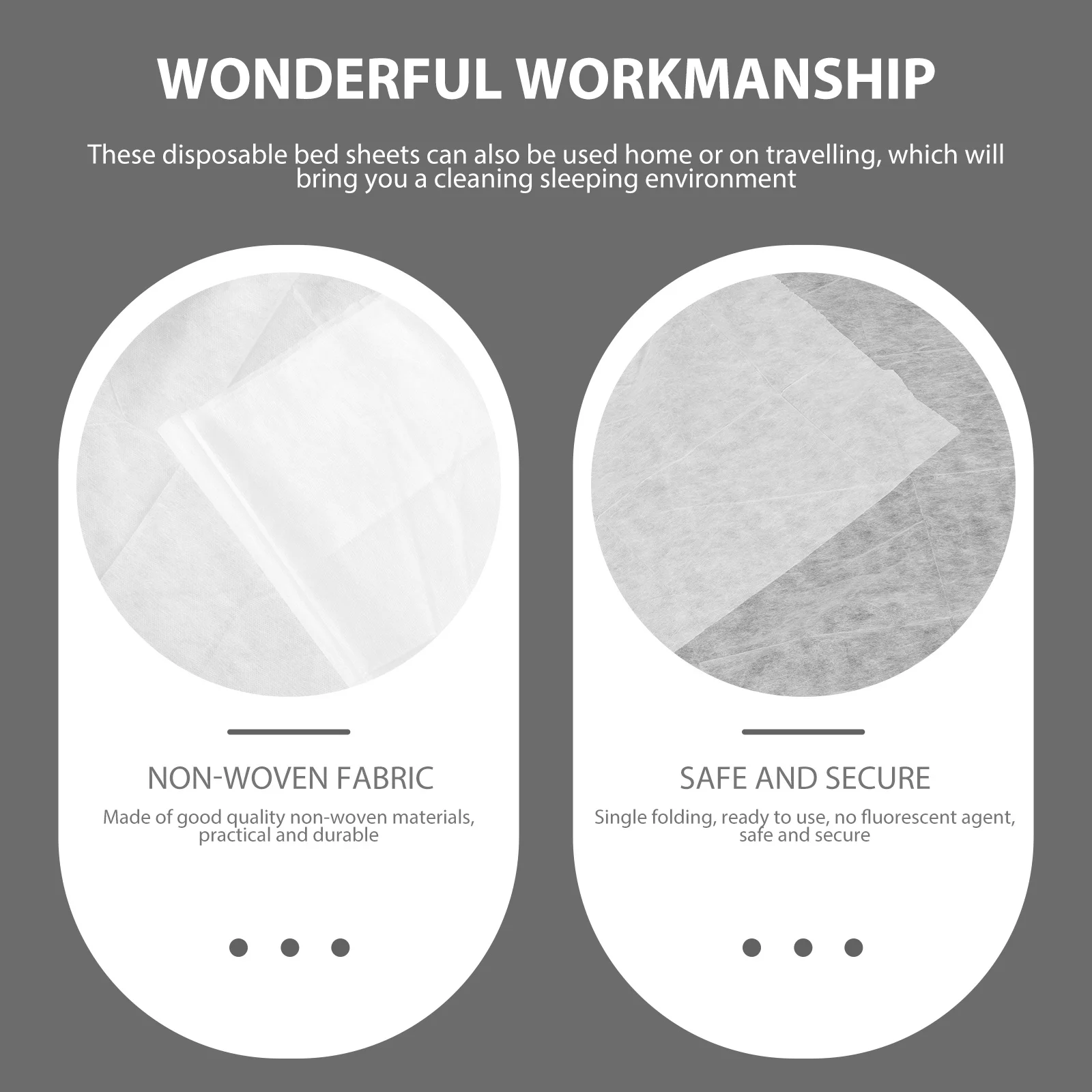 100Pcs Disposable Non-Woven Bed Sheets Breathable Oil Resistant Beauty Salon Massage Table Covers Spa Supplies
100Pcs Disposable Non-Woven Bed Sheets Breathable Oil Resistant Beauty Salon Massage Table Covers Spa Supplies