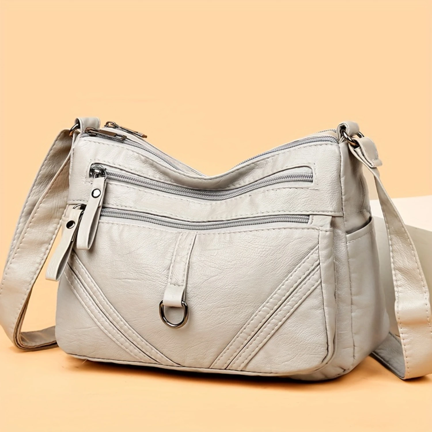 Fashion PU Leather Crossbody Bag, Women's Multi Pockets Purses, Daily Shoulder Bag
Fashion PU Leather Crossbody Bag, Women's Multi Pockets Purses, Daily Shoulder Bag