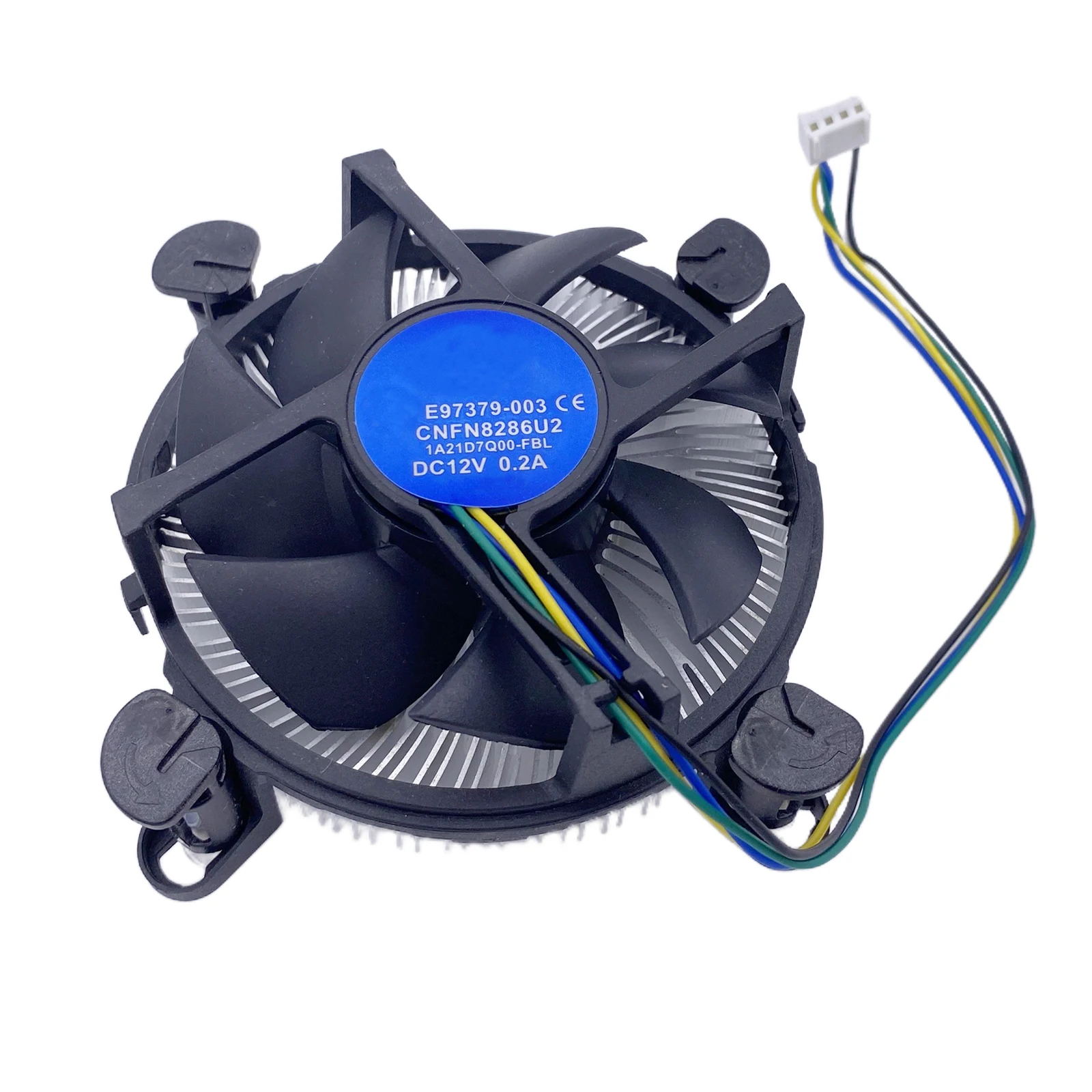 Вентилятор охлаждения процессора E97379-003 CNFN8286U2 для i3 i5 i7, сокет LGA 1150 1151 1155 1156 C0155, 0.2A 12V, вентилятор для процессоров Z33
Вентилятор охлаждения процессора E97379-003 CNFN8286U2 для i3 i5 i7, сокет LGA 1150 1151 1155 1156 C0155, 0.2A 12V, вентилятор для процессоров Z33