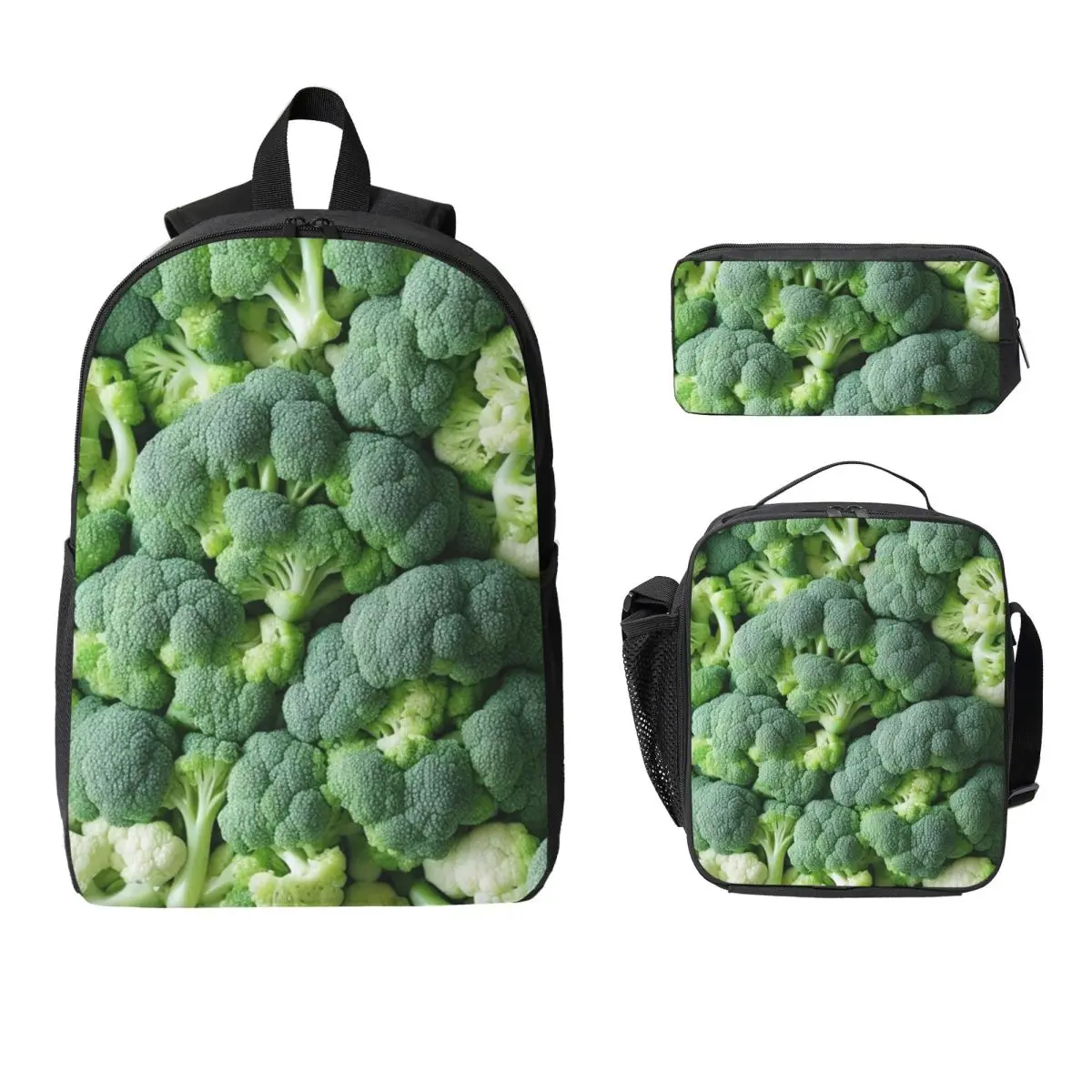 Broccoli And Cauliflower Backpack Student BookBag School Bag Laptop Shoulder Bags 3ps Insulated Lunch Bag Pencil Case
Broccoli And Cauliflower Backpack Student BookBag School Bag Laptop Shoulder Bags 3ps Insulated Lunch Bag Pencil Case