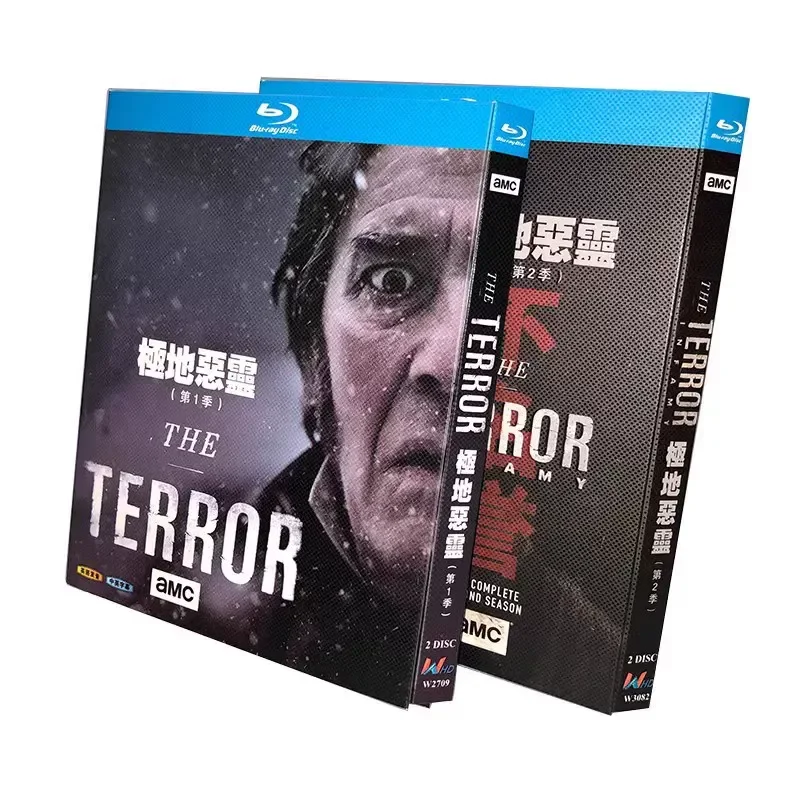 BD Blu-ray High Definition American Drama Polar Evil Seasons 1–2 The Terror Complete 5-Disc Box
BD Blu-ray High Definition American Drama Polar Evil Seasons 1–2 The Terror Complete 5-Disc Box