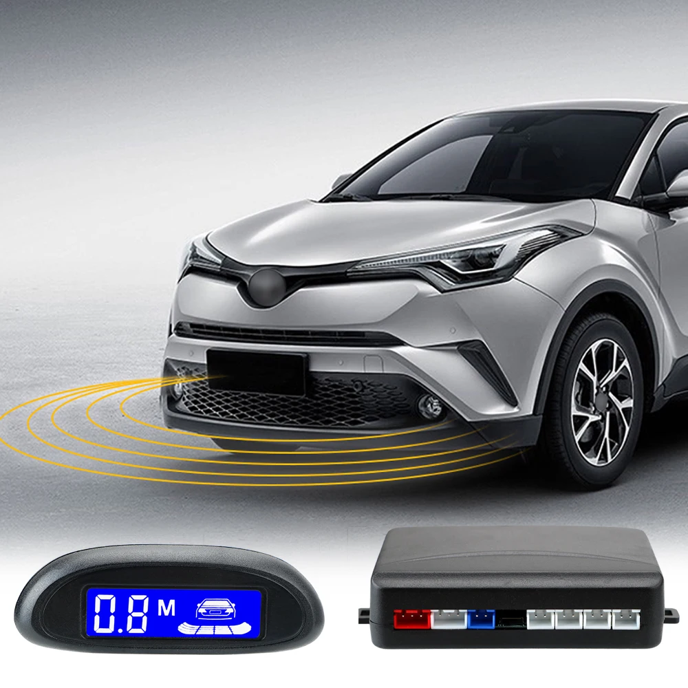 Car Reversing Radar LCD Cars Parking Sensor Parking Sensor System Car Automatic Parktronic 12V DC Buzzer Detector System
Car Reversing Radar LCD Cars Parking Sensor Parking Sensor System Car Automatic Parktronic 12V DC Buzzer Detector System