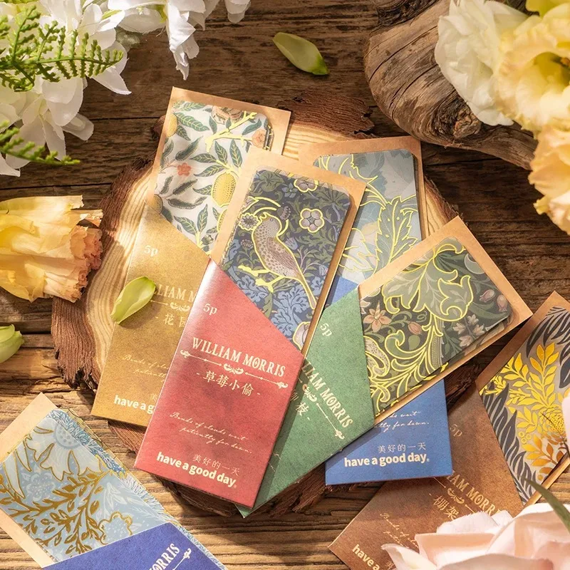 5pcs William Morris flower series Bookmark vintage plant PVC Reading Bookmarks Creative Book Page Marker Stationery Supplies
5pcs William Morris flower series Bookmark vintage plant PVC Reading Bookmarks Creative Book Page Marker Stationery Supplies
