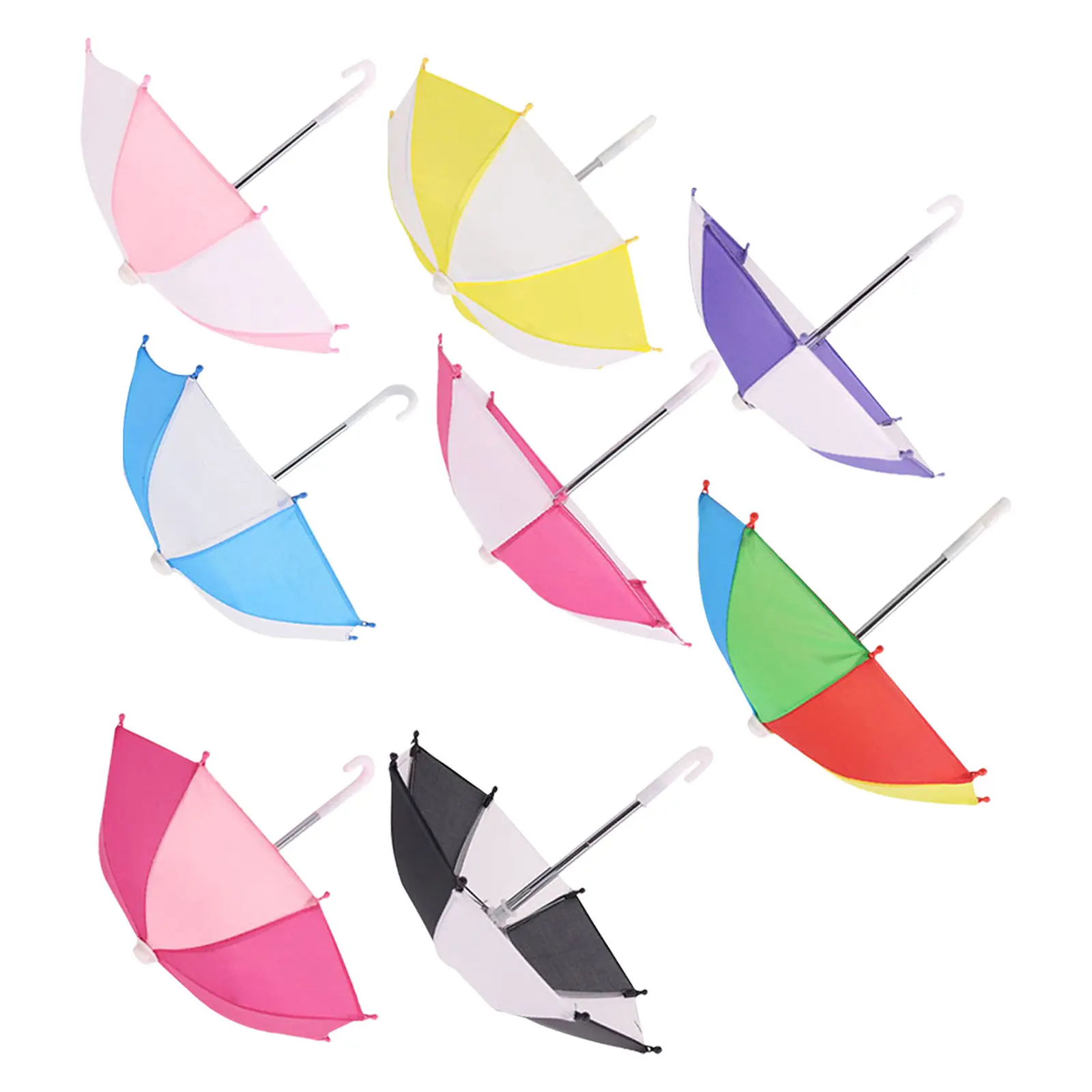 8Pcs Mini Umbrella Decorative Wear-Resistant Adorable Accessories Suitable for Mini House Kids DIY Tabletop Decoration
8Pcs Mini Umbrella Decorative Wear-Resistant Adorable Accessories Suitable for Mini House Kids DIY Tabletop Decoration