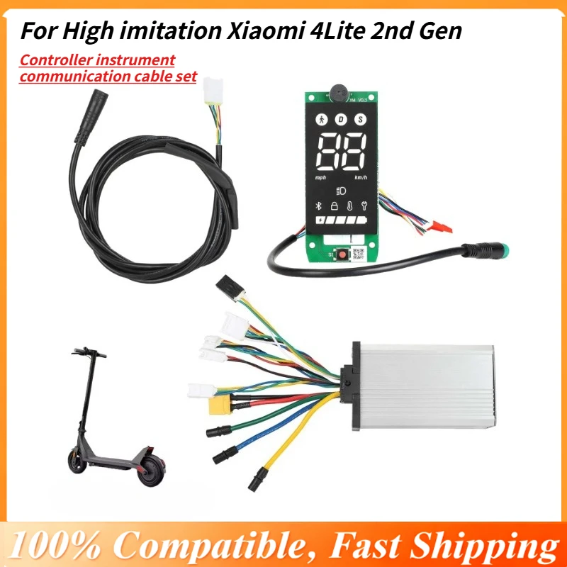 25km/h Speed Control Kit for Xiaomi 4 Lite 2nd Gen, Includes Controller, Bluetooth Module & Dashboard Wiring Harness Set
25km/h Speed Control Kit for Xiaomi 4 Lite 2nd Gen, Includes Controller, Bluetooth Module & Dashboard Wiring Harness Set