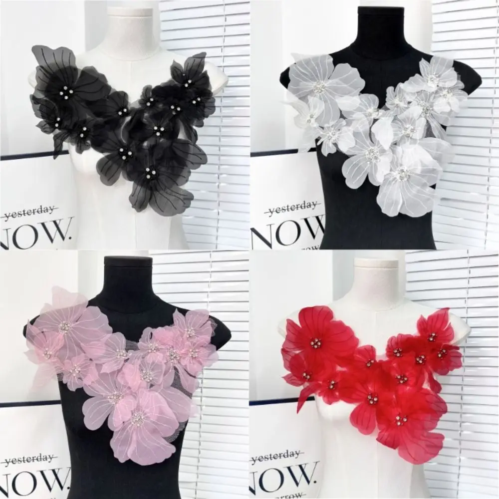 Mesh Flowers Cloth Patch Hand-embroidered Lace Flowers Cloth Decoration Patch Clothing Accessories DIY Lace Embroidered Patch
Mesh Flowers Cloth Patch Hand-embroidered Lace Flowers Cloth Decoration Patch Clothing Accessories DIY Lace Embroidered Patch