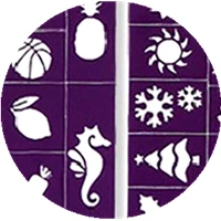 【W3】Хэллоуин лицо детские татуировки шаблоны раскрашенные трафареты блестящий аэрограф детская краска для лица татуировки трафарет (случайные узоры) 
【W3】Хэллоуин лицо детские татуировки шаблоны раскрашенные трафареты блестящий аэрограф детская краска для лица татуировки трафарет (случайные узоры)