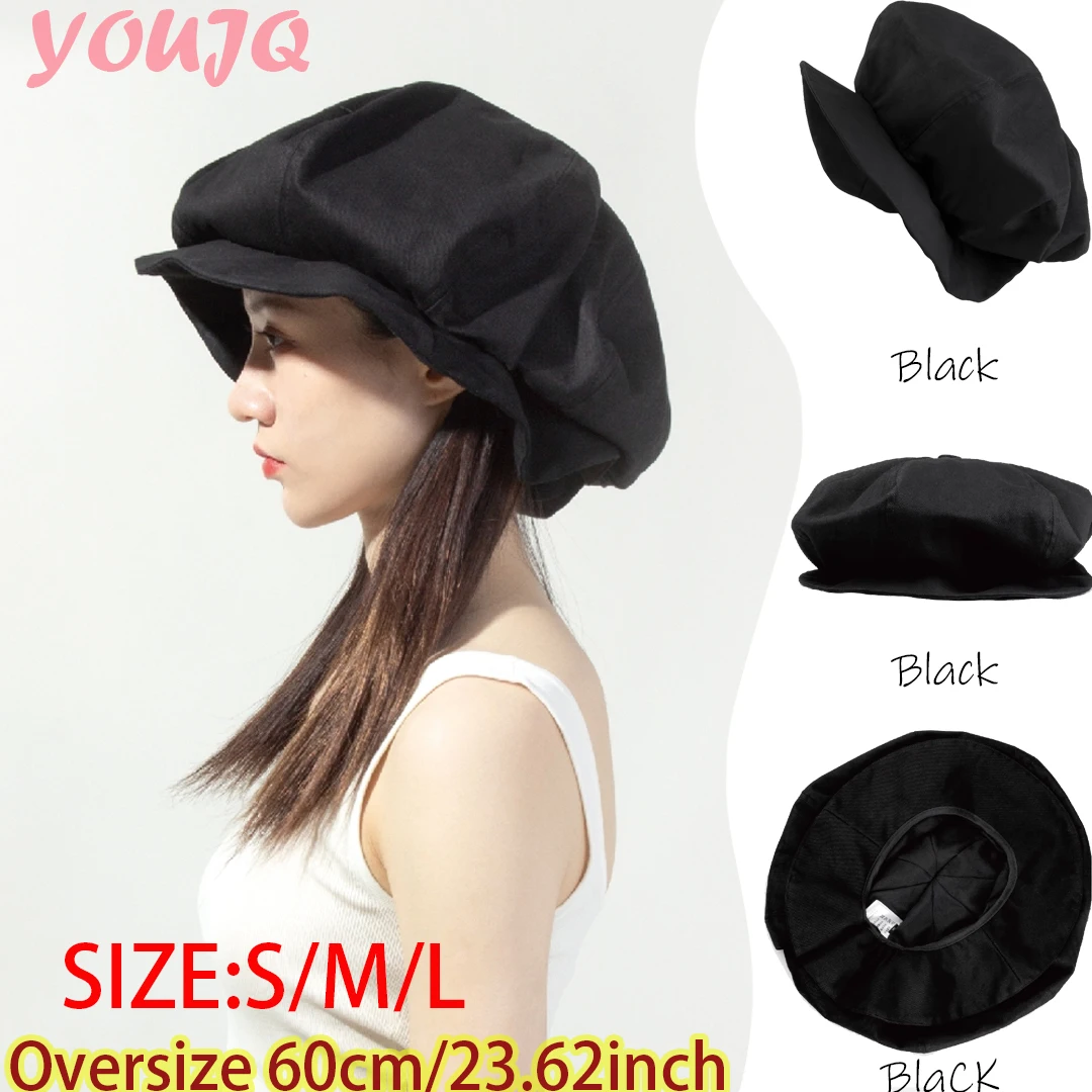 Oversize 60CM Cloud Octagon Beret Hat for Women Flattering Small Face Design, Jellyfish Newsboy Cap, Big/Small Head Gorras
Oversize 60CM Cloud Octagon Beret Hat for Women Flattering Small Face Design, Jellyfish Newsboy Cap, Big/Small Head Gorras