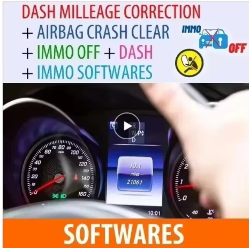 Отличный пакет программного обеспечения из 200 шт. для программатора DASH MILLEAGE CORRECTION + AIRBAG CRASH CLEAR + IMMO OFF + DASH + IMMO
Отличный пакет программного обеспечения из 200 шт. для программатора DASH MILLEAGE CORRECTION + AIRBAG CRASH CLEAR + IMMO OFF + DASH + IMMO