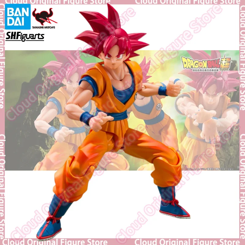 In Stock 100% Original Bandai SHF Dragon Ball Son Goku Super Saiyan God The Posture Wrapped with The Energy of God Model Toys
In Stock 100% Original Bandai SHF Dragon Ball Son Goku Super Saiyan God The Posture Wrapped with The Energy of God Model Toys