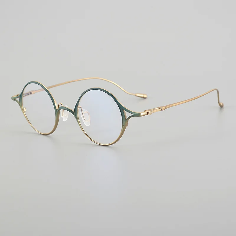 Women Pure Titanium Small Circular Myopia Glasses Frame New Fashion Prescription Eyeglass Anti Blue Light Color Changing Eyewear
Women Pure Titanium Small Circular Myopia Glasses Frame New Fashion Prescription Eyeglass Anti Blue Light Color Changing Eyewear