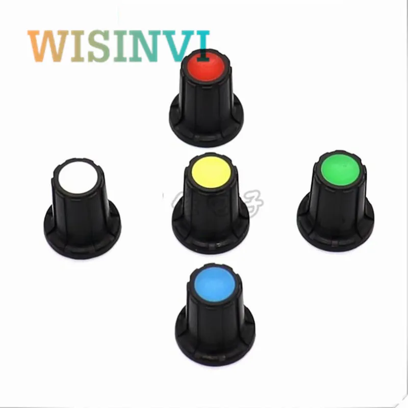 10PCS Plastic Knob Cap Diameter 15mm Height 17mm Potentiometer Encoder Knob Without Indication Mark D Inner Hole 6MM
10PCS Plastic Knob Cap Diameter 15mm Height 17mm Potentiometer Encoder Knob Without Indication Mark D Inner Hole 6MM