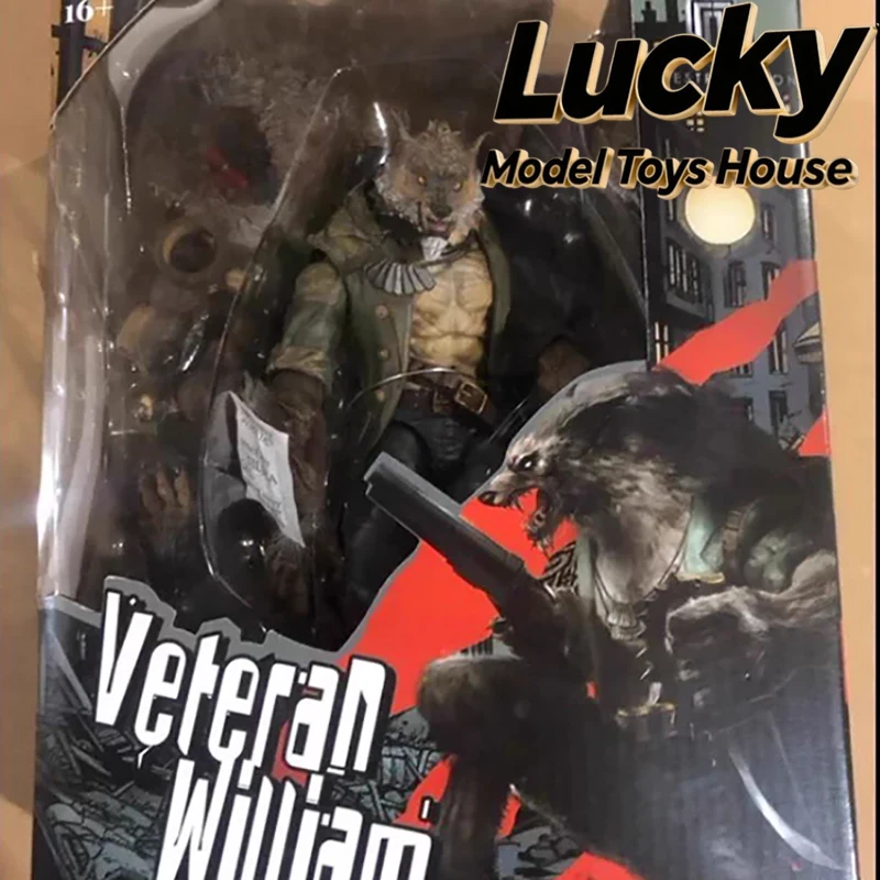 Фигурка MaestroUnion MU-FP002 Brown 1/12 Wolf Man Veteran William с подвижными суставами, 6 дюймов, FuRay Planet Wilder Hunter Toys
Фигурка MaestroUnion MU-FP002 Brown 1/12 Wolf Man Veteran William с подвижными суставами, 6 дюймов, FuRay Planet Wilder Hunter Toys