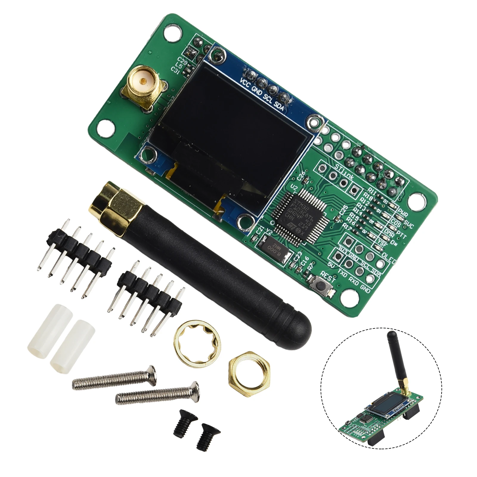 Durable Mmdvm Relay P Dstar 2.4GHz SSID 433.550000MHZ Basic Setting D-STAR Material UHF Or VHF Package Pi-Star
Durable Mmdvm Relay P Dstar 2.4GHz SSID 433.550000MHZ Basic Setting D-STAR Material UHF Or VHF Package Pi-Star
