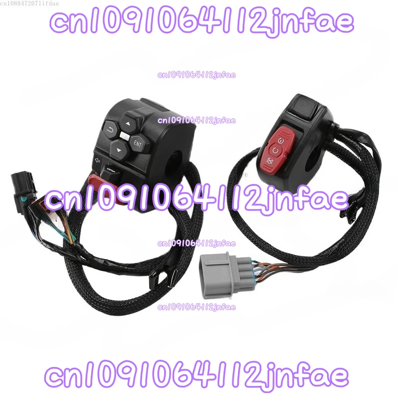 Motorcycle Left & Right Handle Switch - Fits 450SR CF450SR CF400-6 SR450 400-6 (Starter & Horn Control)
Motorcycle Left & Right Handle Switch - Fits 450SR CF450SR CF400-6 SR450 400-6 (Starter & Horn Control)