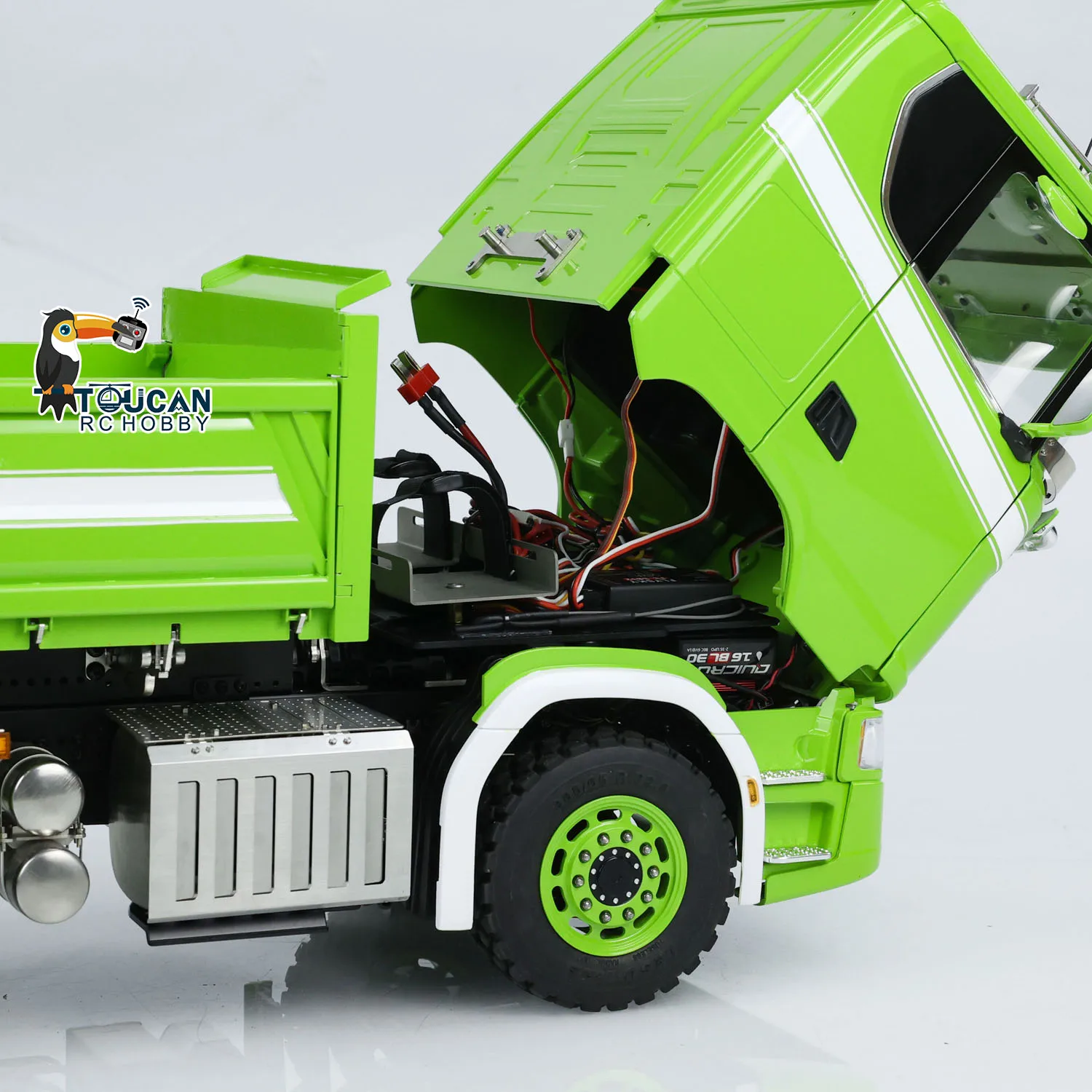 LESU 6x6 RTR 770S RC Hydraulic Dump Truck 1/14 Remote Control 3 Ways Tipper Dumper 3 Speeds Vehicle Light Sound Set Smoking Unit
LESU 6x6 RTR 770S RC Hydraulic Dump Truck 1/14 Remote Control 3 Ways Tipper Dumper 3 Speeds Vehicle Light Sound Set Smoking Unit