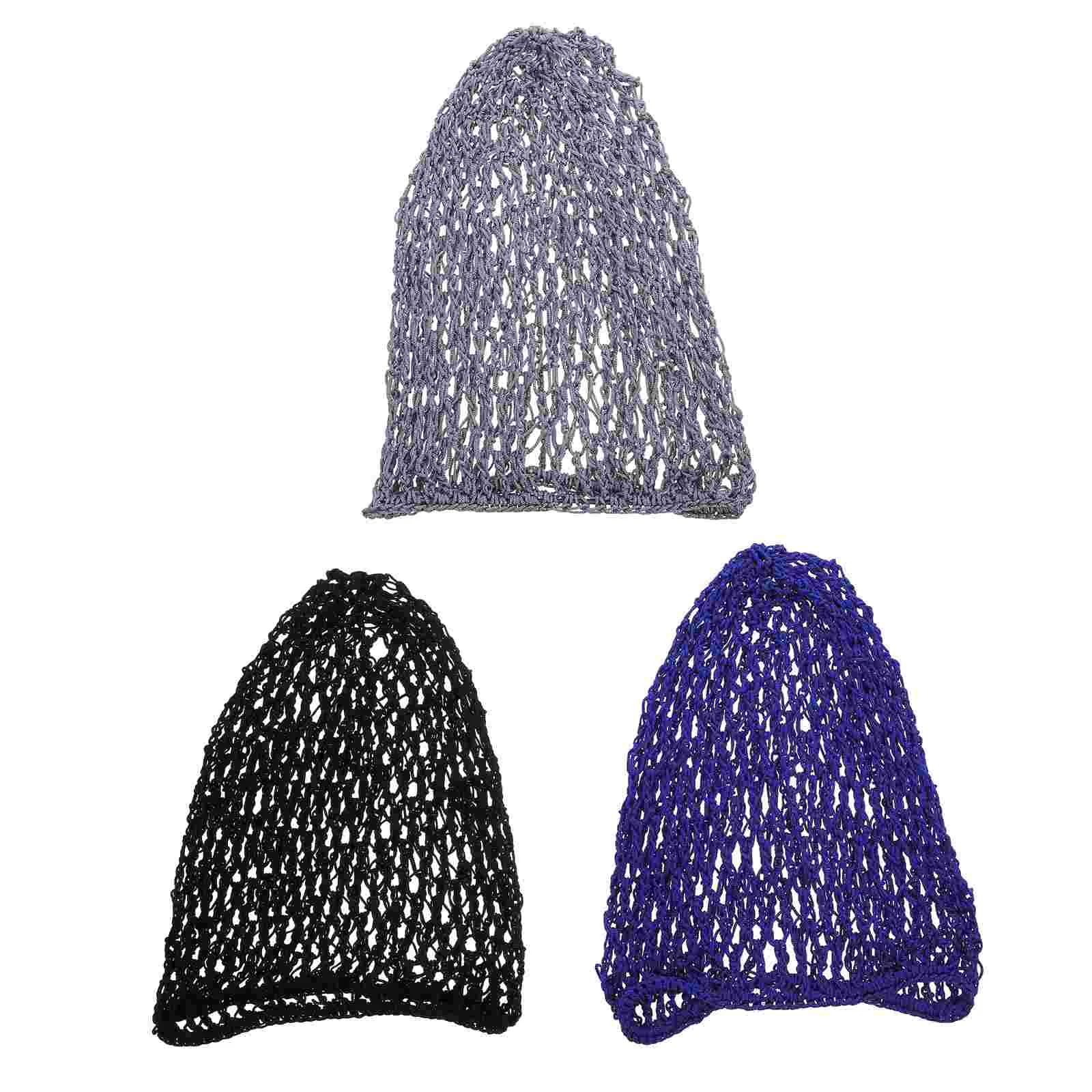 3 Pcs Hair Net Mesh Girl Covers Elastic Simple Home Crocheted Care Hat Polyester Long
3 Pcs Hair Net Mesh Girl Covers Elastic Simple Home Crocheted Care Hat Polyester Long