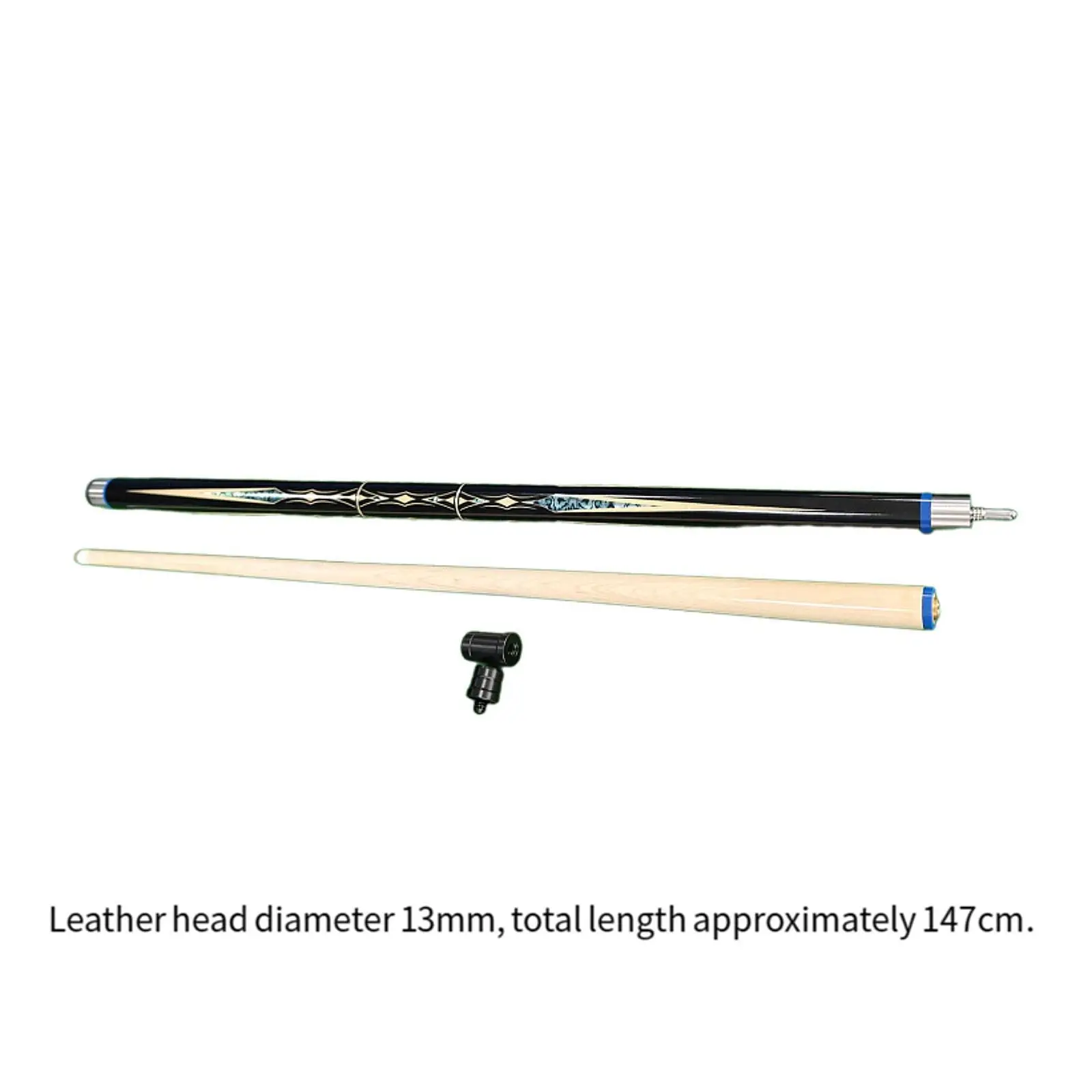 58 Inch Maple Wood Pool Cue Two Section Billiard Stick 13mm Tip High Quality Cue for Professional and Beginner Players
58 Inch Maple Wood Pool Cue Two Section Billiard Stick 13mm Tip High Quality Cue for Professional and Beginner Players