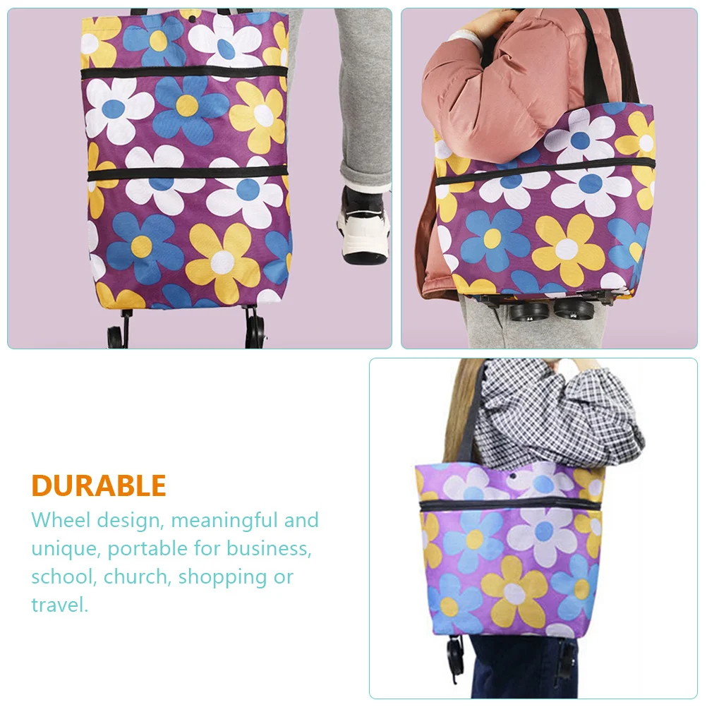 Foldable Shopping Cart With Wheels Multi-Function Trolley Large Capacity Portable Grocery Bag For Travel Outdoor Shopping
Foldable Shopping Cart With Wheels Multi-Function Trolley Large Capacity Portable Grocery Bag For Travel Outdoor Shopping