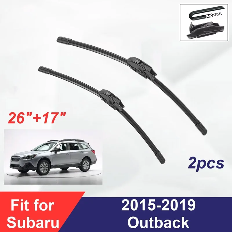 For Subaru Outback 2015-2019 Front Wiper Blades Boneless Frameless Rubber Cleaning
For Subaru Outback 2015-2019 Front Wiper Blades Boneless Frameless Rubber Cleaning