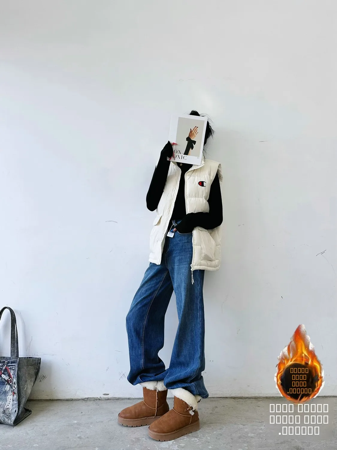 Женские джинсы больших размеров из денима с четырехсторонним стрейчем, теплые, прямого кроя, с эффектом похудения, осенне-зимние, с высокой талией
Женские джинсы больших размеров из денима с четырехсторонним стрейчем, теплые, прямого кроя, с эффектом похудения, осенне-зимние, с высокой талией