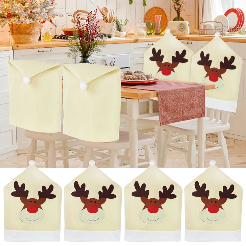 Christmas Chair Cover Cartoon Elk Chair Back Covers Christmas Decorations for Home New Year Party DIY Supplies Xmas Navidad 2024
Christmas Chair Cover Cartoon Elk Chair Back Covers Christmas Decorations for Home New Year Party DIY Supplies Xmas Navidad 2024