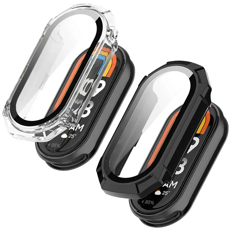 Screen Protector for Xiaomi Mi Band 9/8/NFC Smartwatch Strap Accessories Tempered Glass+Case Hard PC Bumper Protective Cover
Screen Protector for Xiaomi Mi Band 9/8/NFC Smartwatch Strap Accessories Tempered Glass+Case Hard PC Bumper Protective Cover