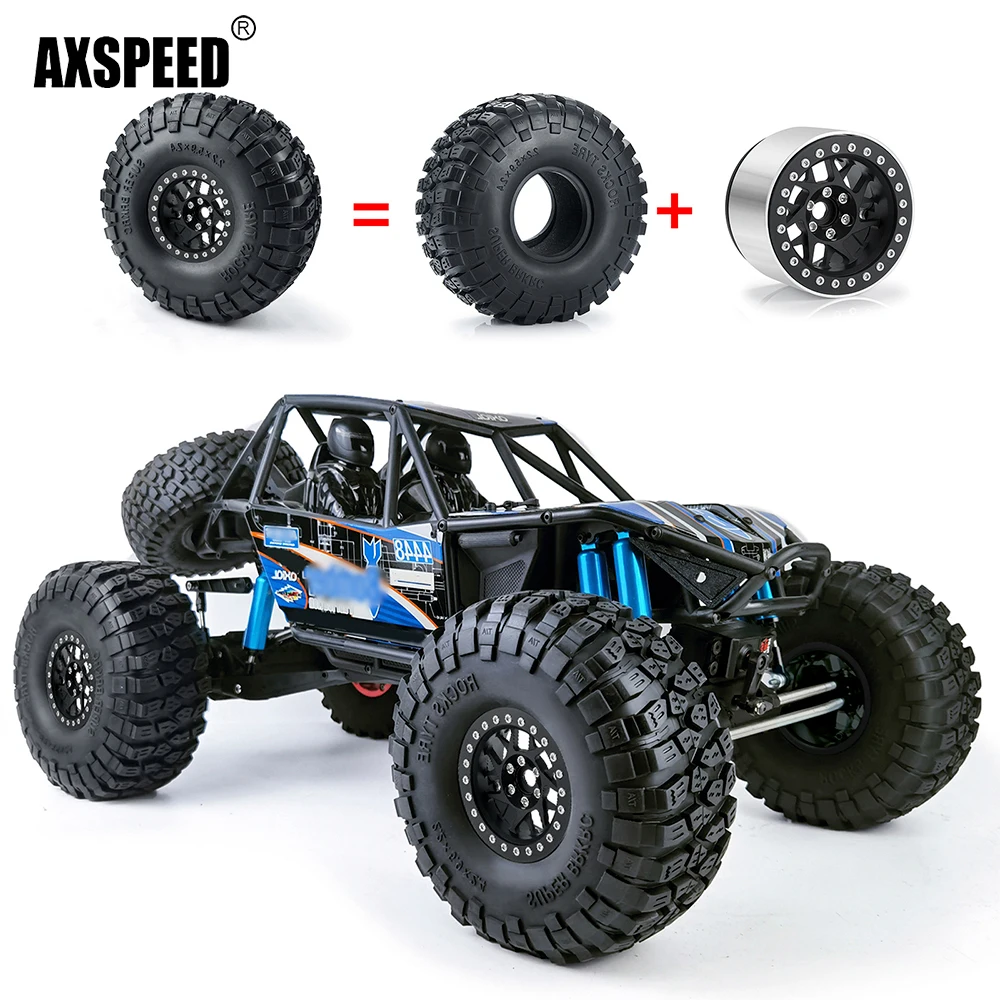 Колесные диски с резиновой шиной AXSPEED, 2,2 дюйма, Beadlock для 1/10 Axial SCX10 90046 Wraith RR10 D90, детали для радиоуправляемого гусеничного автомобиля
Колесные диски с резиновой шиной AXSPEED, 2,2 дюйма, Beadlock для 1/10 Axial SCX10 90046 Wraith RR10 D90, детали для радиоуправляемого гусеничного автомобиля