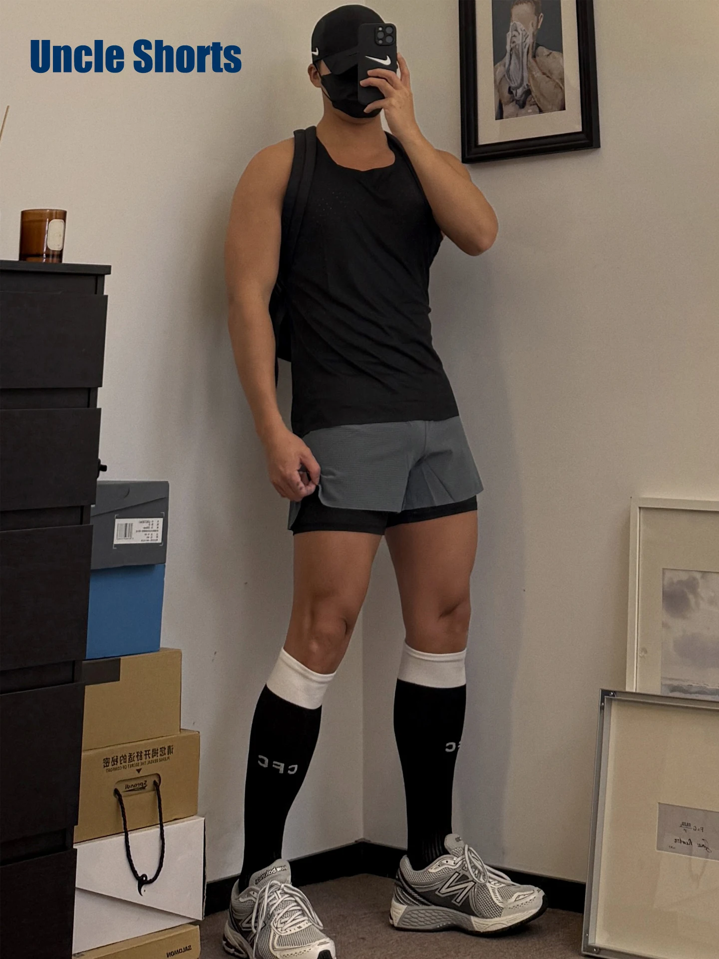 Men's Qui Dry Double Layer Fitn orts Outdoor Running Tee-quarter Length Pants Casual Outdoor Sle High Waist Polyes...
Men's Qui Dry Double Layer Fitn orts Outdoor Running Tee-quarter Length Pants Casual Outdoor Sle High Waist Polyes...