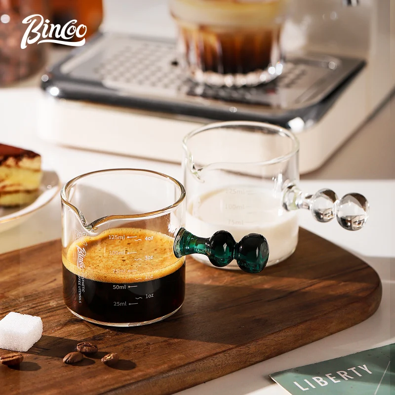 Bincoo Espresso Extraction Cup with Scale Glass Measuring Cup Espresso Cup Wooden Handle Small Milk Cup Milk Jug Ounce Cup
Bincoo Espresso Extraction Cup with Scale Glass Measuring Cup Espresso Cup Wooden Handle Small Milk Cup Milk Jug Ounce Cup