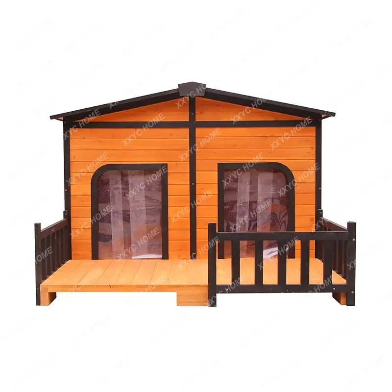 Solid Wood House Outdoor Rainproof Outdoor Courtyard Pet Corgi Kennel House Large House Wooden Cage
Solid Wood House Outdoor Rainproof Outdoor Courtyard Pet Corgi Kennel House Large House Wooden Cage