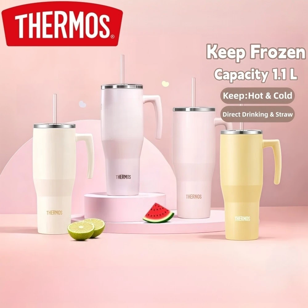 THERMOS 1.1L Lnsulated Ice Tumbler Large capacity,Double Wall Ice Tumbler 6h Keep Hot&Cold Thermal Stainless Steel Vacuum Flasks
THERMOS 1.1L Lnsulated Ice Tumbler Large capacity,Double Wall Ice Tumbler 6h Keep Hot&Cold Thermal Stainless Steel Vacuum Flasks