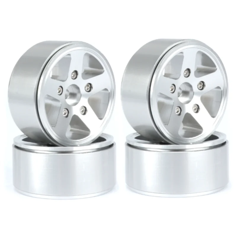4PCS 1.9 Inch Metal Beadlock Wheel Hub Rim for 1/10 RC Crawler Car Axial SCX10 Traxxas TRX4 RC4WD D90 Redcat Gen8 MST,2
4PCS 1.9 Inch Metal Beadlock Wheel Hub Rim for 1/10 RC Crawler Car Axial SCX10 Traxxas TRX4 RC4WD D90 Redcat Gen8 MST,2
