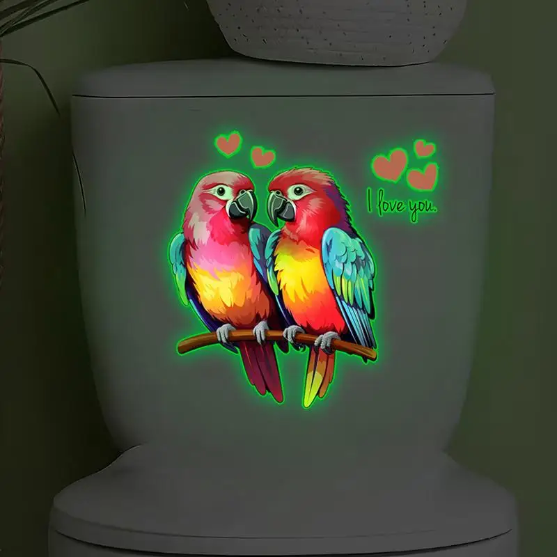 【HMA20】Glow-in-the-Dark Parrots Birds Toilet Sticker Self-Adhesive Removable Glowing【WH】
【HMA20】Glow-in-the-Dark Parrots Birds Toilet Sticker Self-Adhesive Removable Glowing【WH】