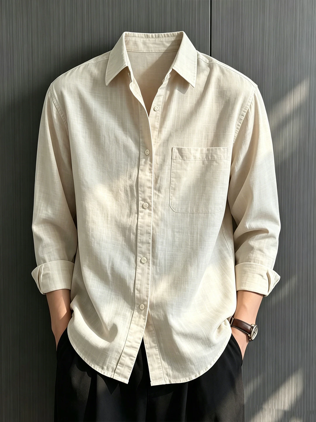 Men's Linen Long Sleeve Shirt Casual Vintage Style Summer Fashion Top Quality Loose Fit Iron Free Maintenance Neutral Design
Men's Linen Long Sleeve Shirt Casual Vintage Style Summer Fashion Top Quality Loose Fit Iron Free Maintenance Neutral Design