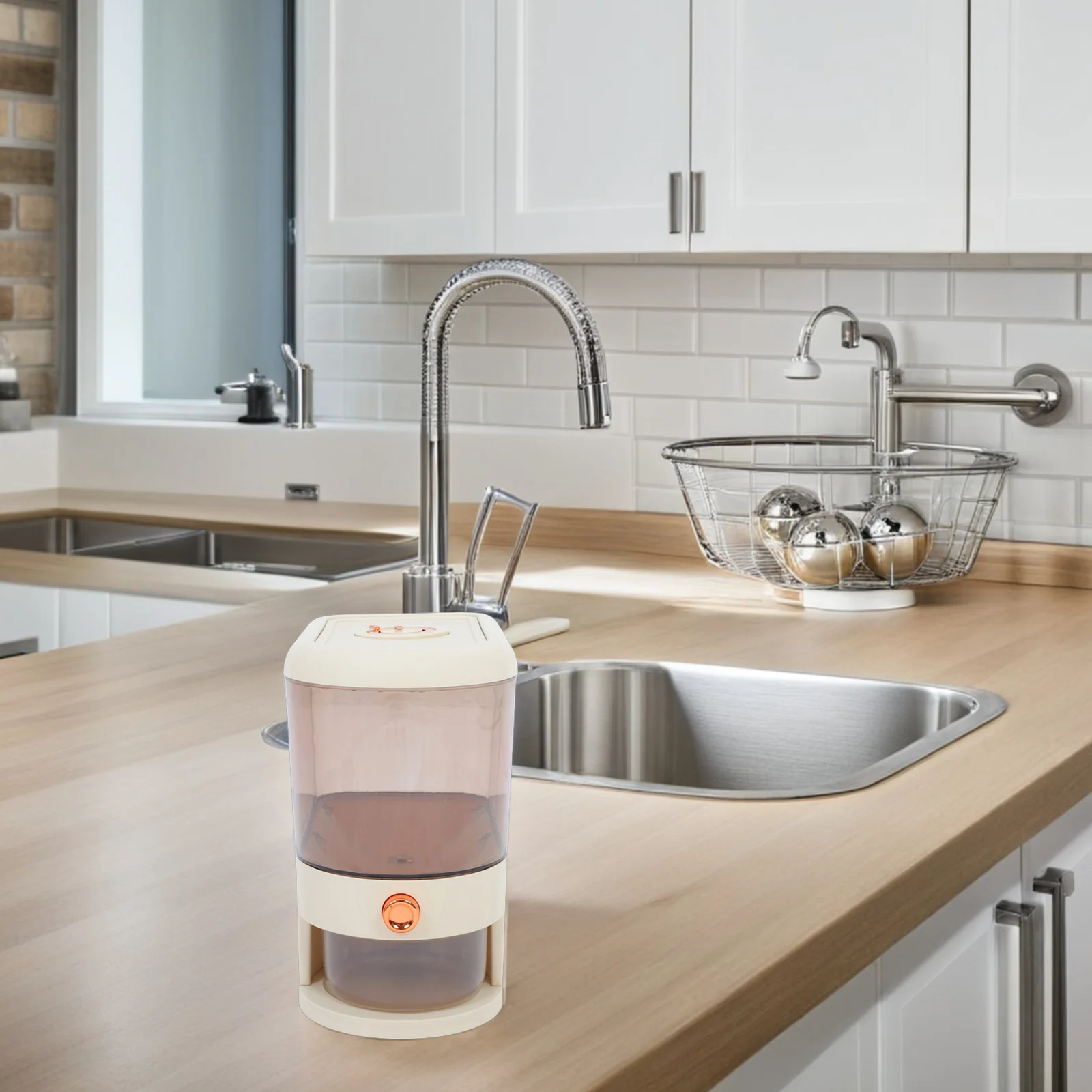 Rice Bucket Cereal Container Airtight Flour Containers Storage Dispenser Bean for Storing Kitchen Noodles
Rice Bucket Cereal Container Airtight Flour Containers Storage Dispenser Bean for Storing Kitchen Noodles