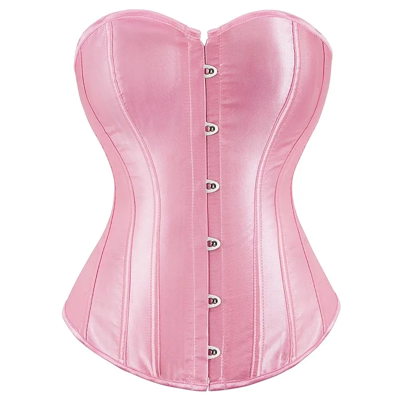 Womens Sexy Corset Overbust Satin Bustier Gothic Gorsets Top Shapewear Corsets Plus Size Up Waist Slim Bustiers
Womens Sexy Corset Overbust Satin Bustier Gothic Gorsets Top Shapewear Corsets Plus Size Up Waist Slim Bustiers